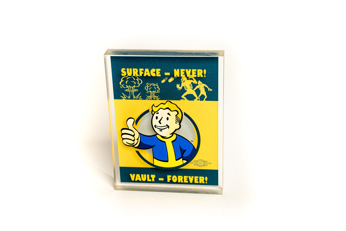 Alternative view of Fallout Surface Never! Desktop Art