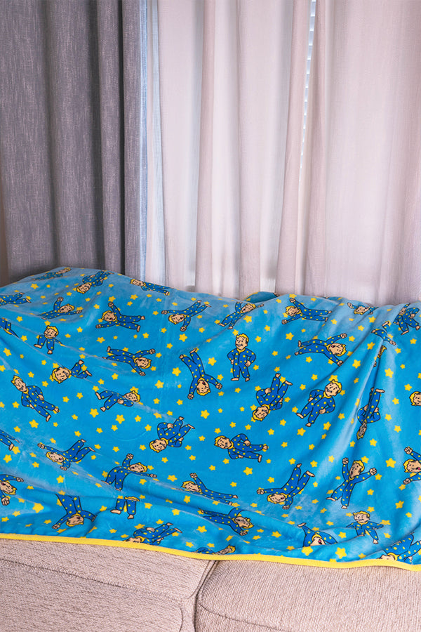 Alternative view of Fallout Well Rested Throw Blanket