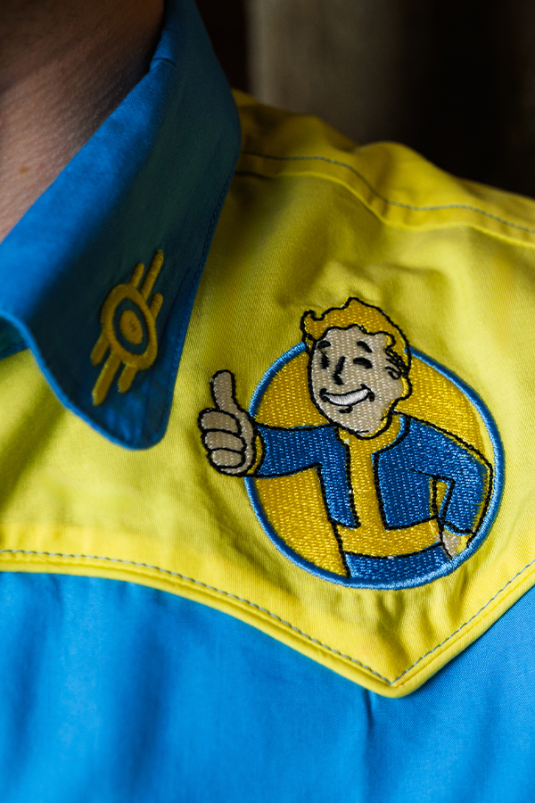 Fallout Vault-Tec Cowboy Button-Up Shirt - Image 10