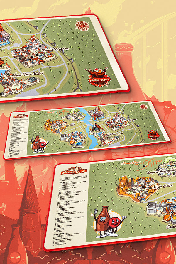 Alternative view of Fallout Nuka-World Oversized Mouse Pad