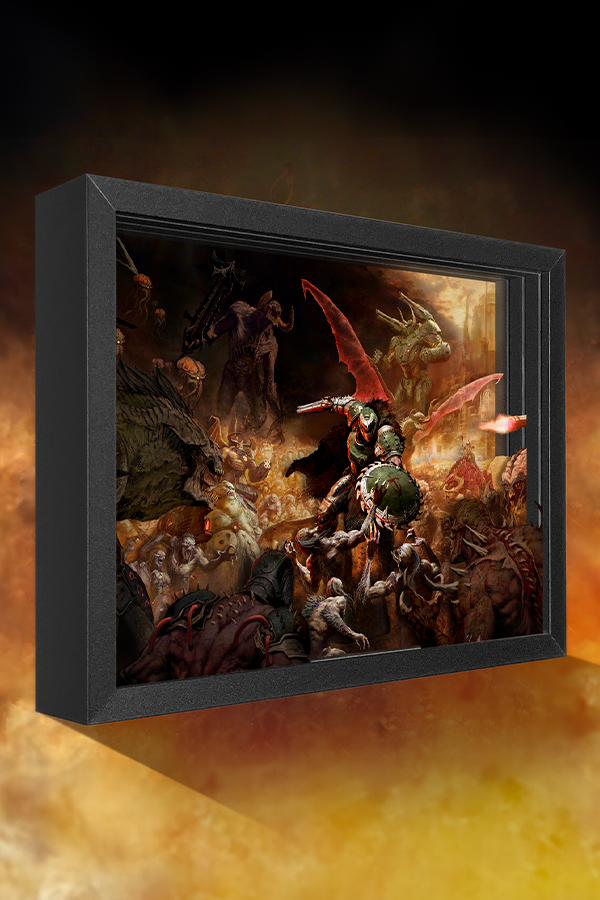 DOOM: The Dark Ages Shadowbox