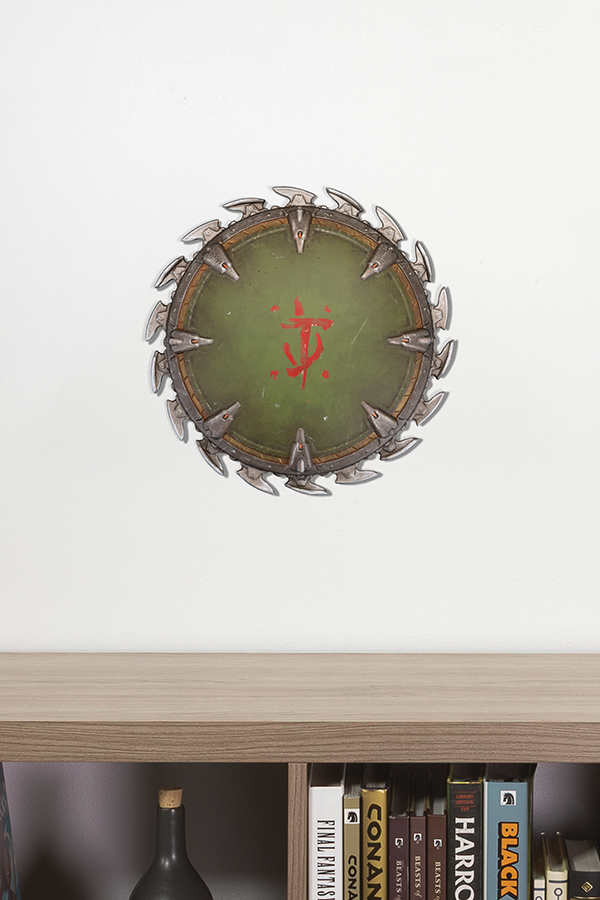 Alternative view of DOOM: The Dark Ages Slayer Shield Saw Wall Mount