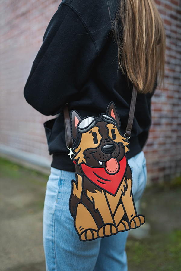 Alternative view of Fallout Dogmeat Chibi Bag