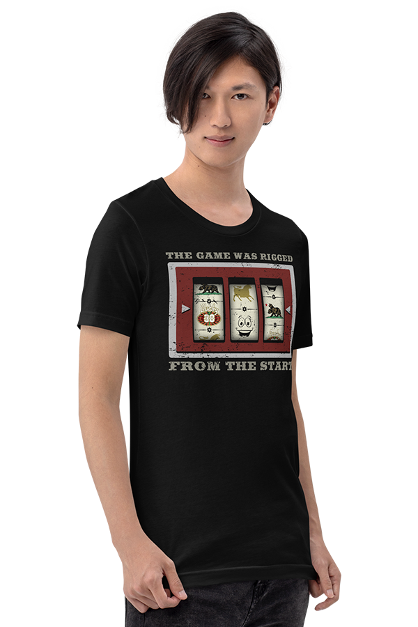 Alternative view of Fallout Rigged From the Start Tee