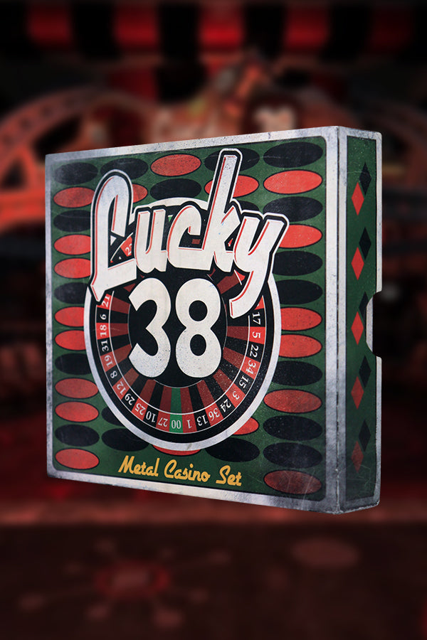 Alternative view of Fallout New Vegas Lucky 38 Metal Casino Set