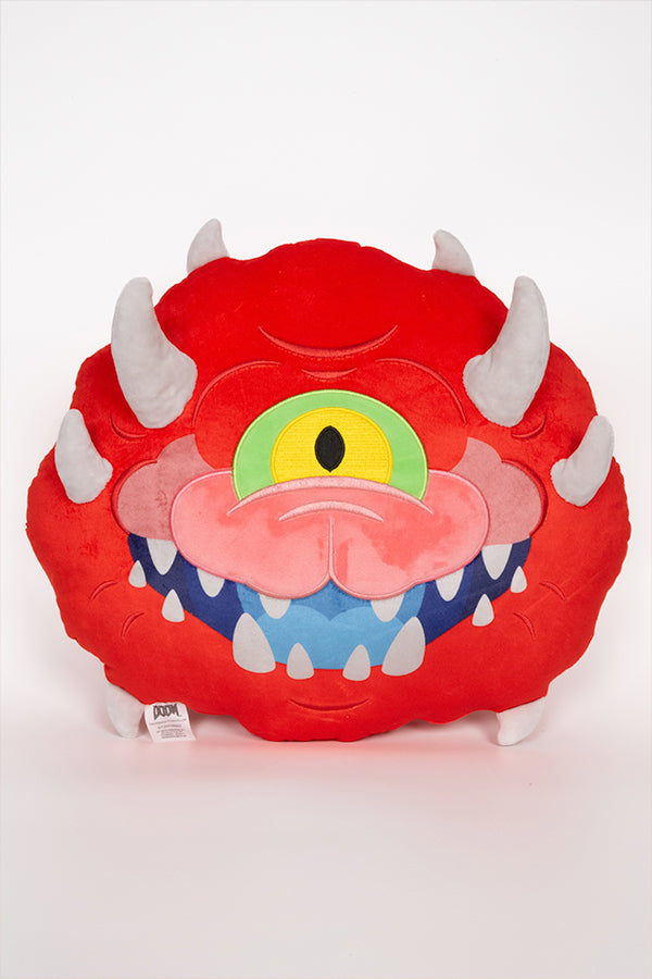 Alternative view of DOOM Cacodemon Plush Pillow