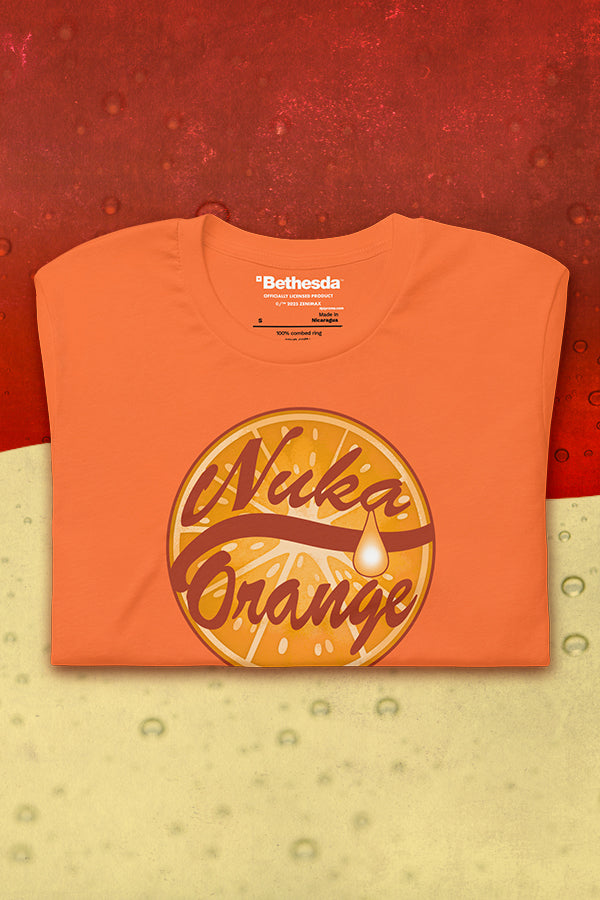 Alternative view of Fallout Nuka Orange Tee