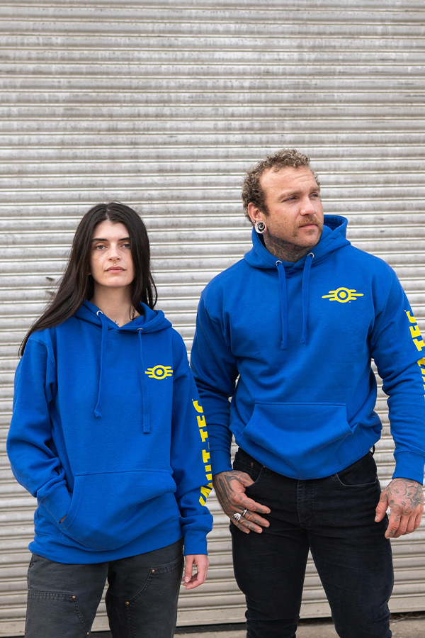 Alternative view of Fallout Vault 101 Hoodie