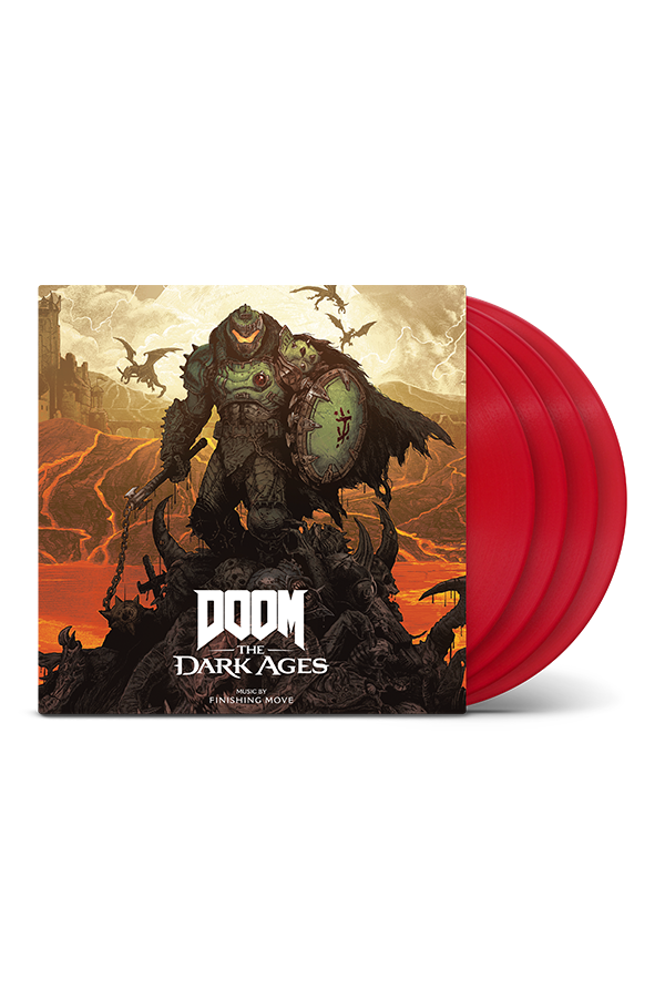 Alternative view of DOOM: The Dark Ages Original Soundtrack 4LP (Bethesda Gear Exclusive)
