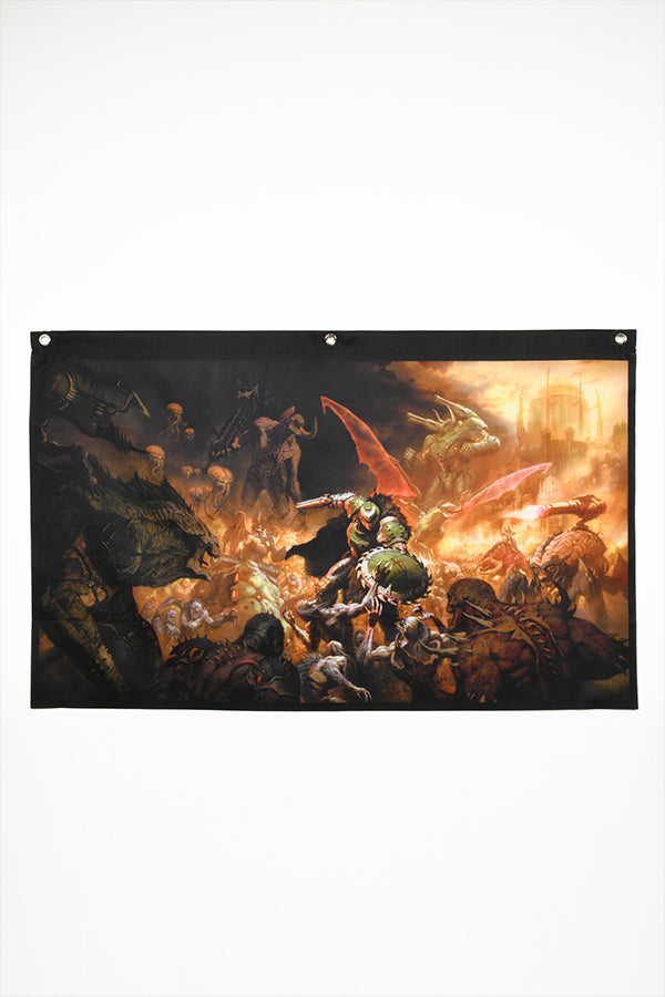 Alternative view of DOOM: The Dark Ages Slayer's Battle Wall Banner