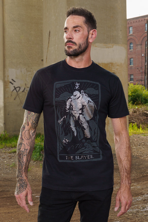 Alternative view of DOOM: The Dark Ages Tarot Tee
