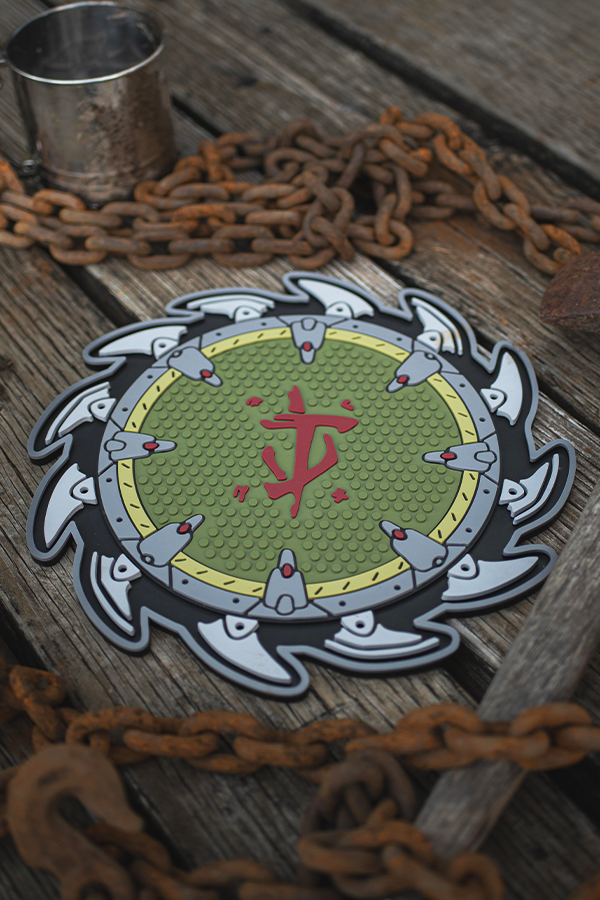Alternative view of DOOM: The Dark Ages Shield Saw Bar Mat