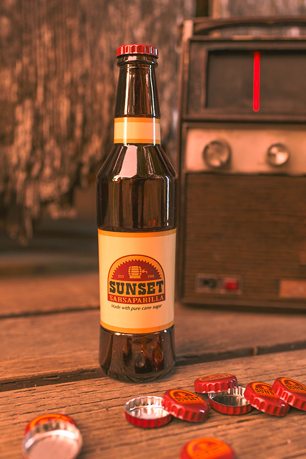Alternative view of Fallout Sunset Sarsaparilla Glass Bottle & Bottle Caps