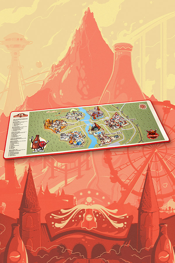 Fallout Nuka-World Oversized Mouse Pad