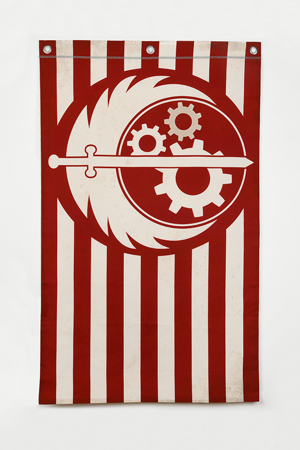 Alternative view of Fallout Brotherhood of Steel Canvas Banner