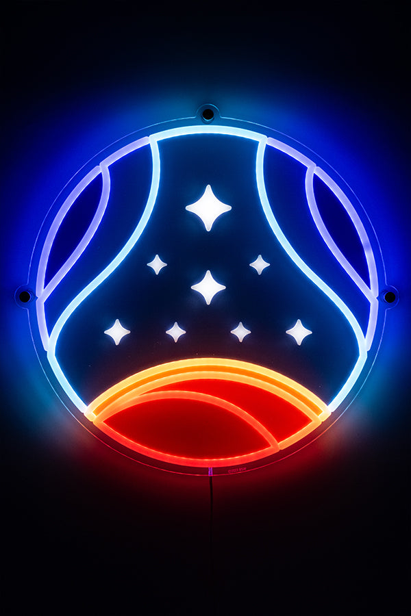 Alternative view of Starfield Constellation LED Wall Art