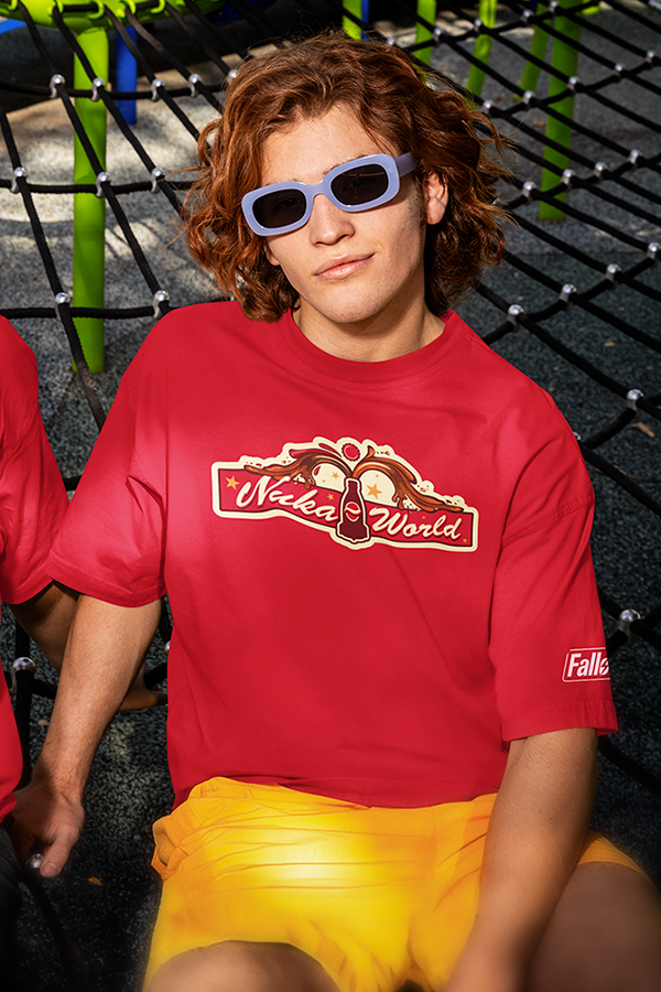Alternative view of Fallout Nuka-World Logo Graphic Tee