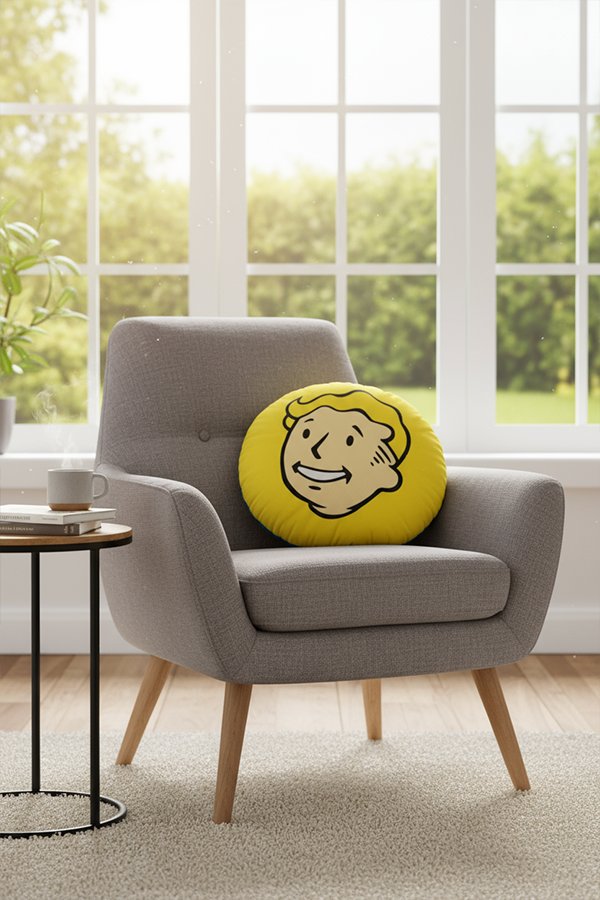 Alternative view of Fallout Dead Tired Plush Pillow