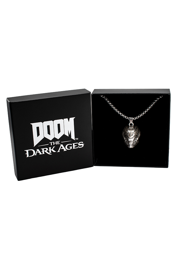 Alternative view of DOOM: The Dark Ages Slayer Helmet Pendant Necklace