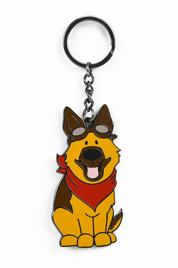 Alternative view of Fallout Dogmeat Keychain