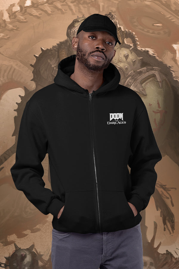 DOOM: The Dark Ages Zip Up Hoodie - Image 8