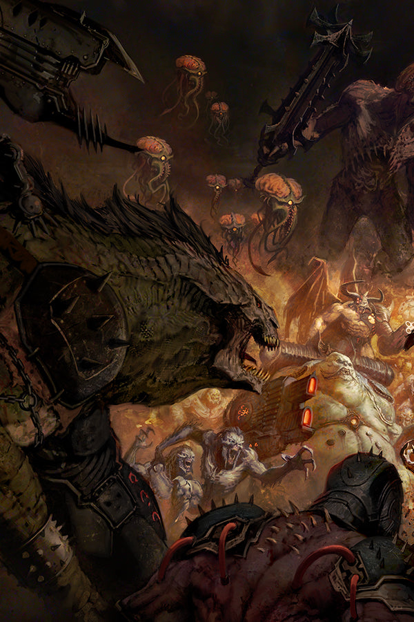 DOOM: The Dark Ages Endless Battle Lithograph - Image 3
