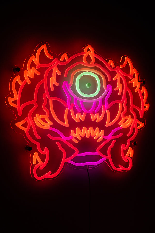 DOOM Eternal Cacodemon LED Wall Art - Image 3