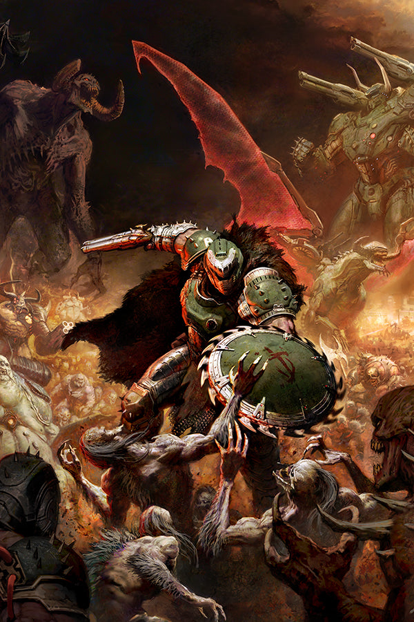 DOOM: The Dark Ages Endless Battle Lithograph - Image 4