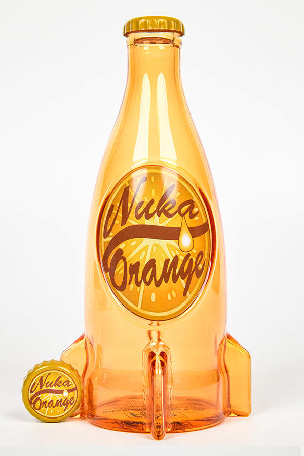 Alternative view of Fallout Nuka-Cola Orange Glass Bottle & Caps