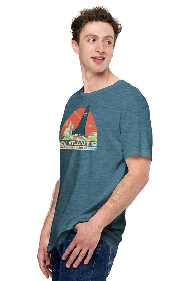 Starfield Visit New Atlantis Tee - Image 4