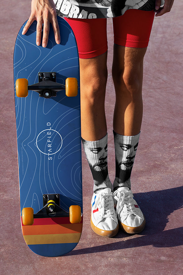 Alternative view of Starfield Aerial Skate Deck