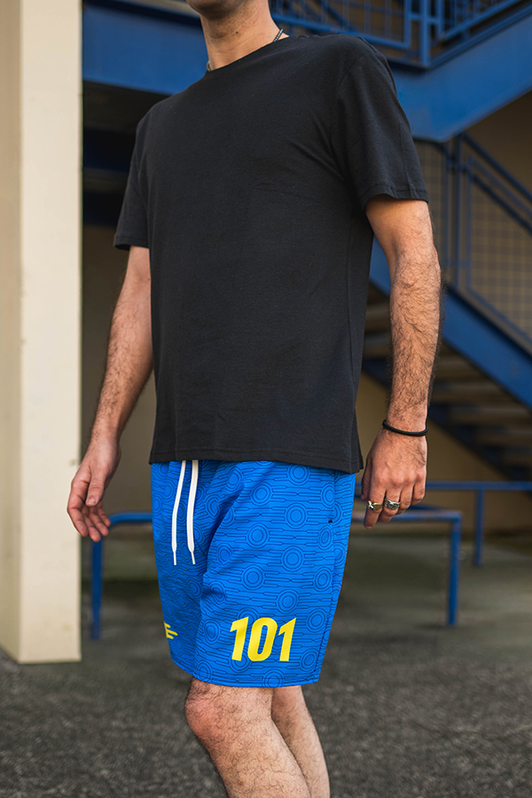 Alternative view of Fallout Vault 101 Athletic Shorts