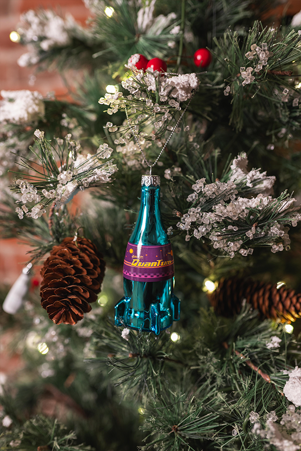 Fallout Nuka-Cola Glass Bottle Tree Ornament Set - Image 8