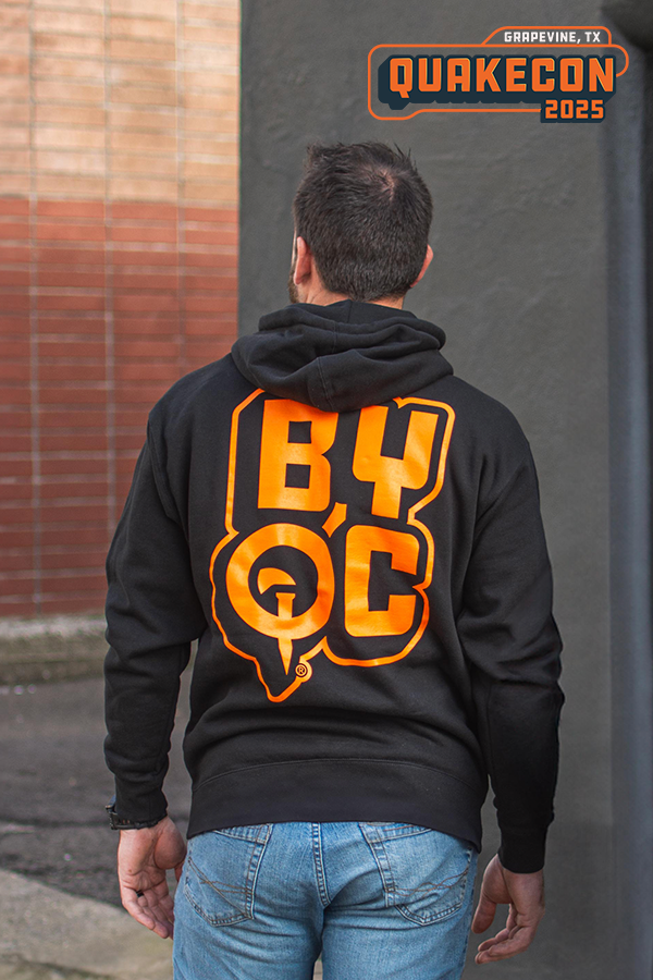 QuakeCon 2025 BYOC Zip-Up Hoodie - Image 8