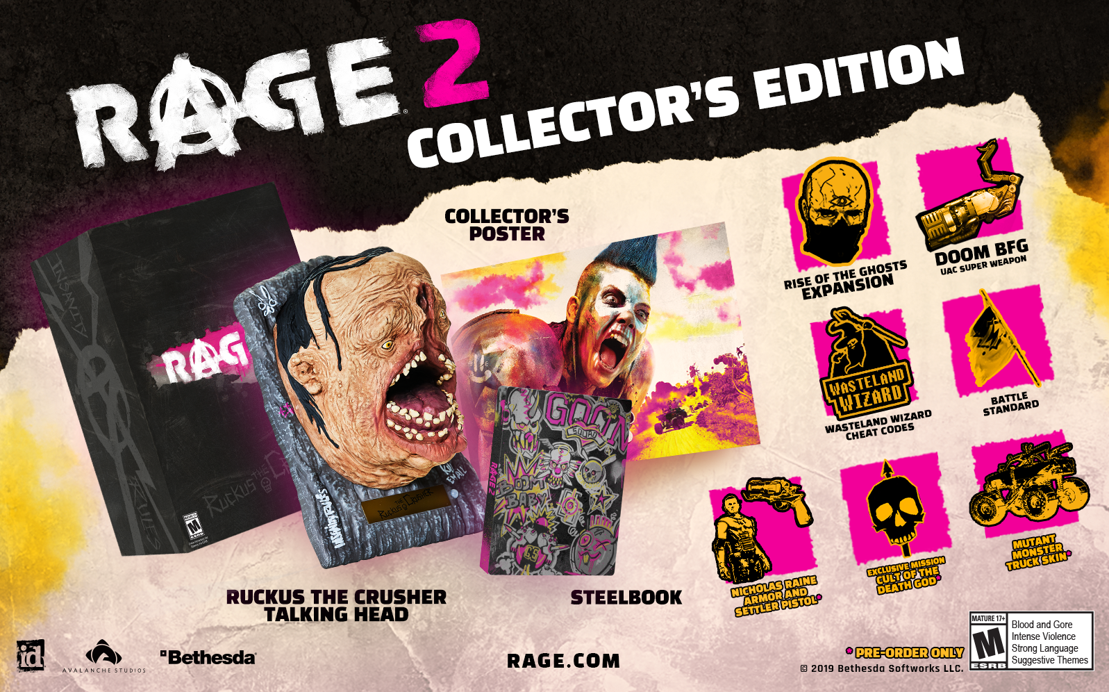 Alternative view of Rage 2 Collector's Edition