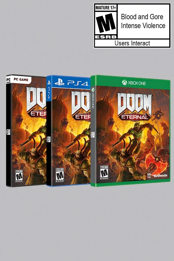 Alternative view of DOOM Eternal Deluxe Edition